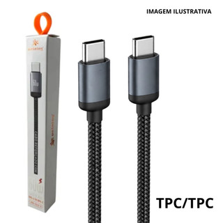 Cabo Tipo C 1M Carregador Turbo Reforçado Turbo Fast Charge – 1 Metro