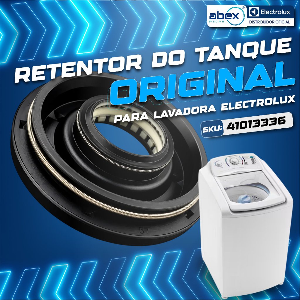 Retentor Lavadora Electrolux LTC10 LT12 LTD11 LTE12 LTS12 LTE09 LTR10 65477810 41013336 Original