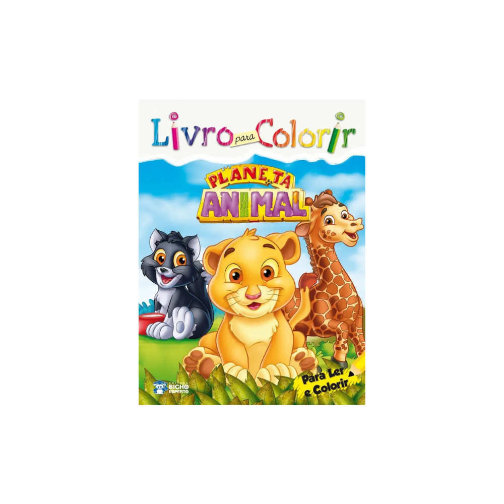 Livro para Colorir - Planeta Animal
