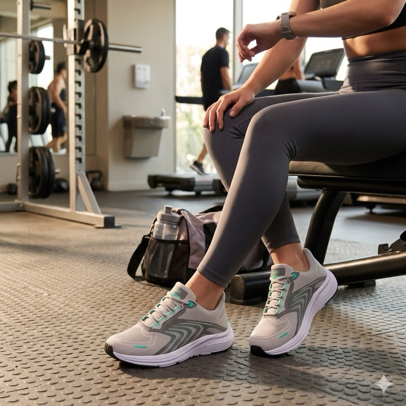 tênis feminino academia caminhada corrida leve lançamento promoção
