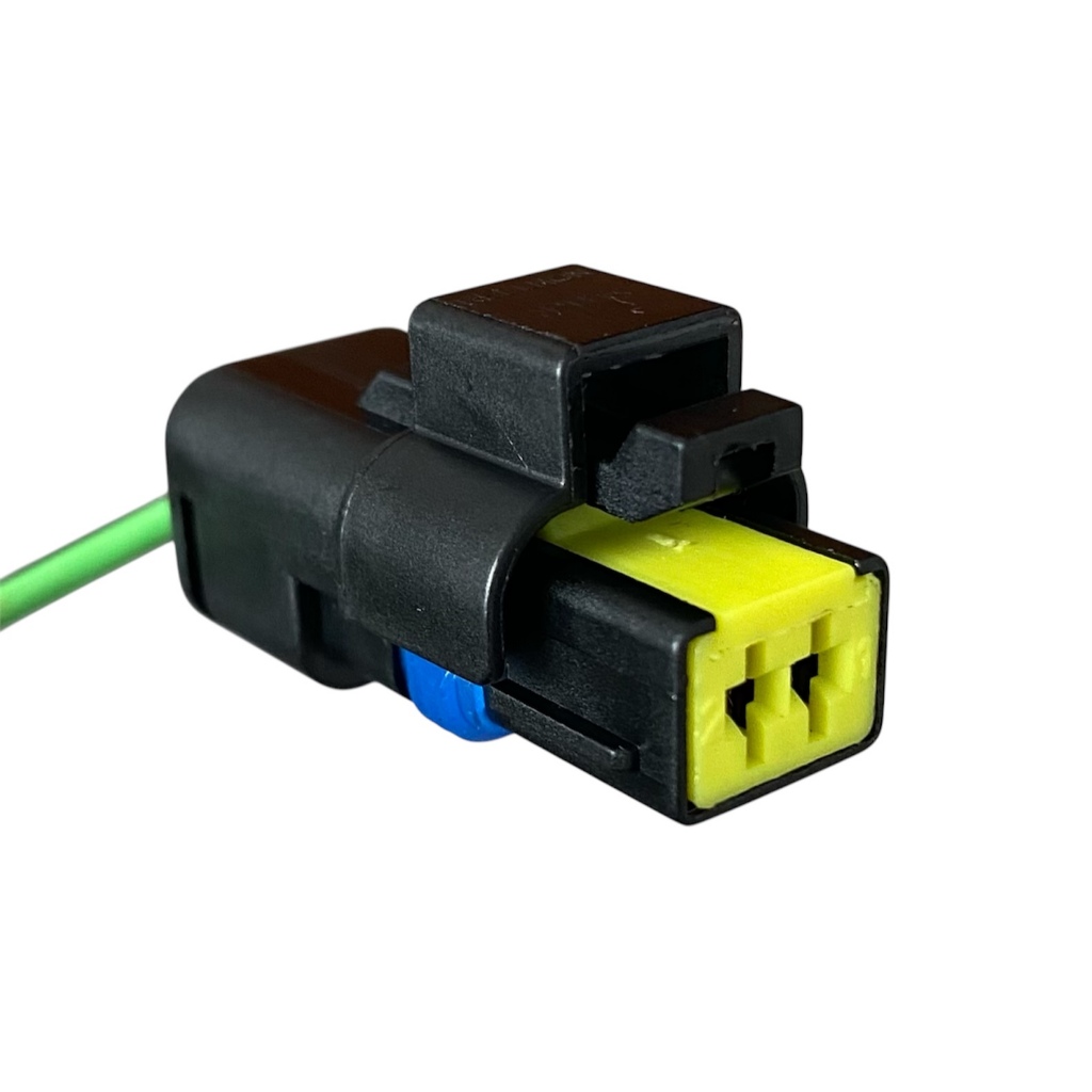 Chicote/ Plug/ Conector 2 vias Sensor de Temperatura Palio / Uno Fire 8v / Stilo / Marea
