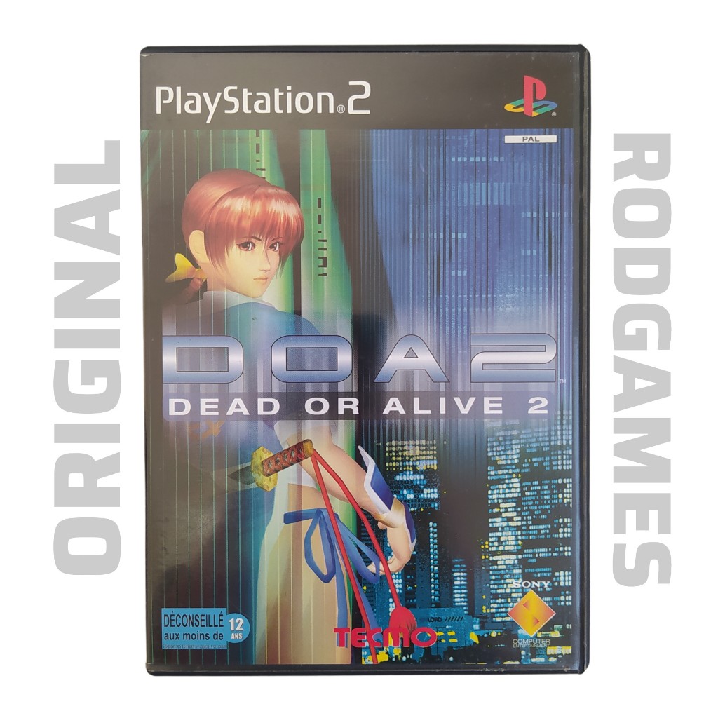 Dead or Alive 2 PS2 Original Mídia Física
