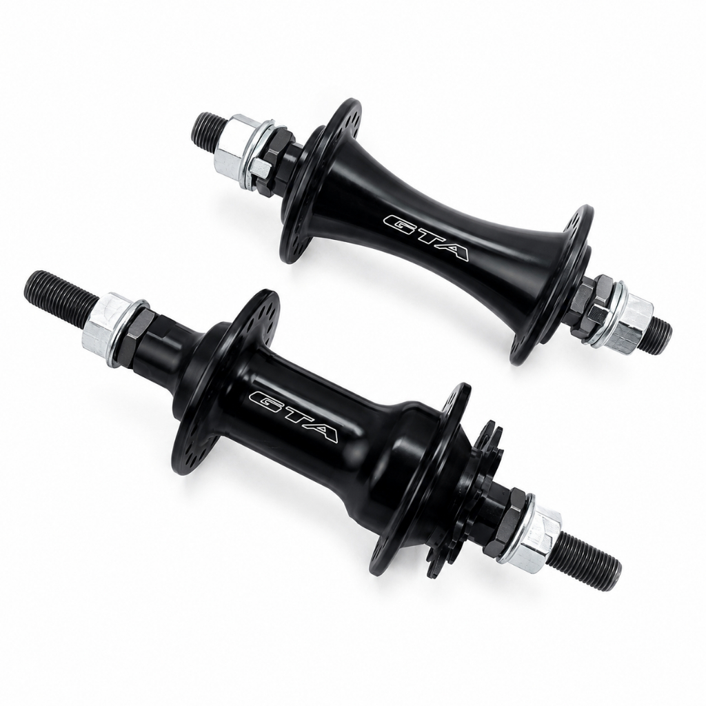 Cubo de bmx 36 furos cog 9 dentes aluminio rolamentado manobra freeride par
