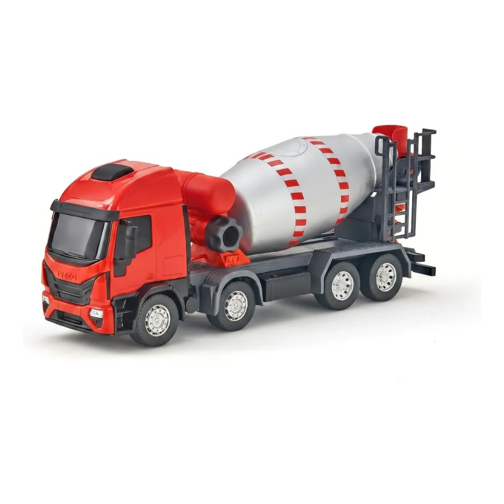 Caminhão Betoneira Iveco Bi-truck Miniatura Usual Brinquedos