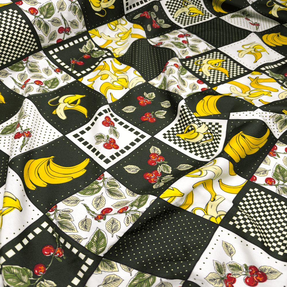 Tecido Oxford Para Toalha De Mesa E Cortina Estampas Florais e Cozinha 1x 1,50m Largura — imagem 2 de 2