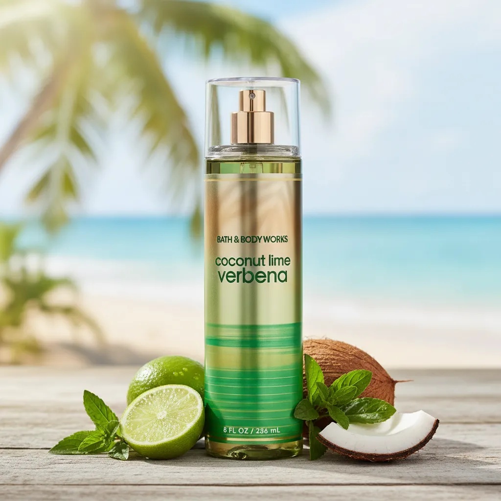Bath & Body Works Coconut Lime Verbena Body Splash 236ml.