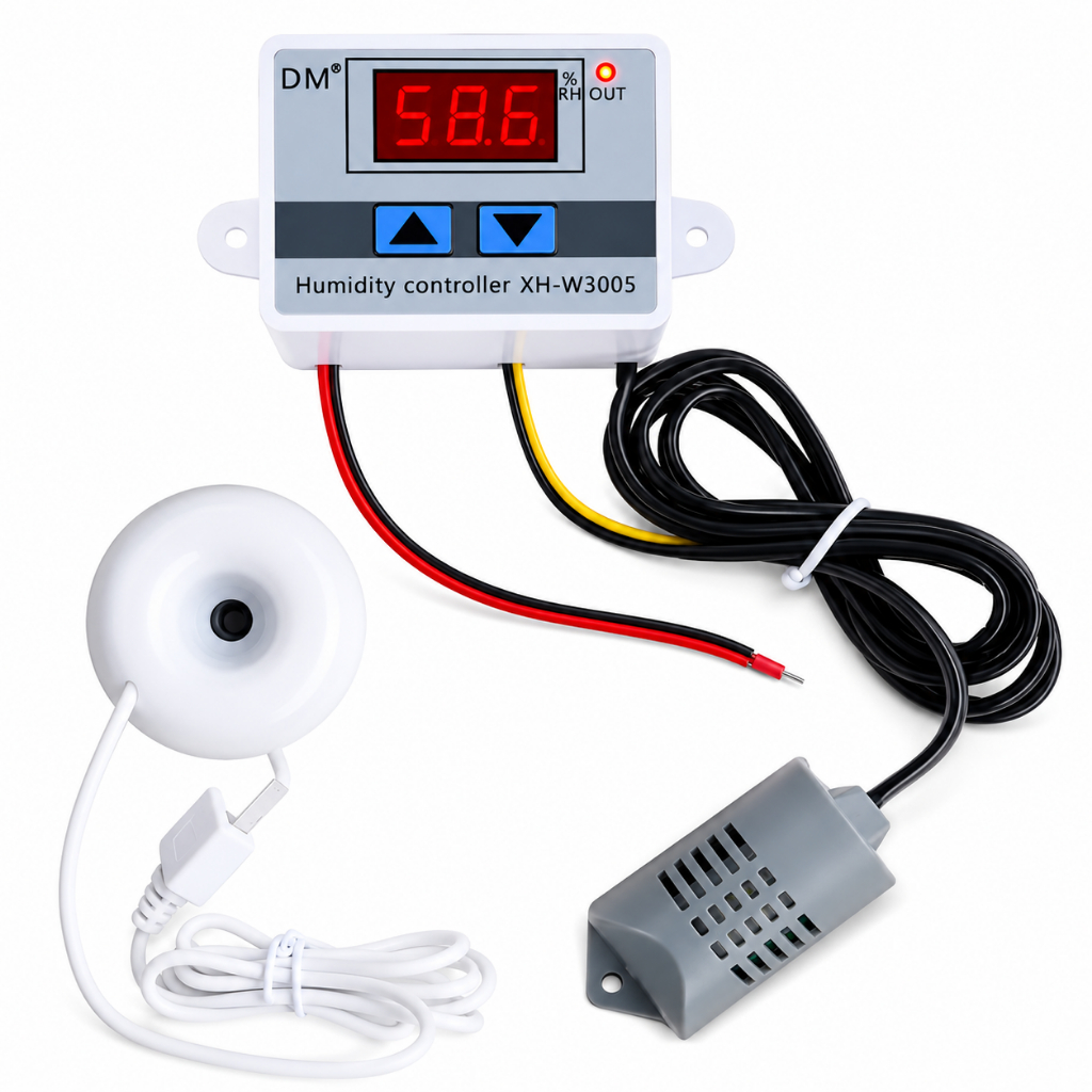 Controlador De Umidade Pet Para Chocadeira Com Umidificador USB Aumente a Umidade