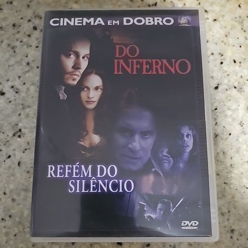 DVD 'Do Inferno & Refém do Silêncio' (Cinema Em Dobro).