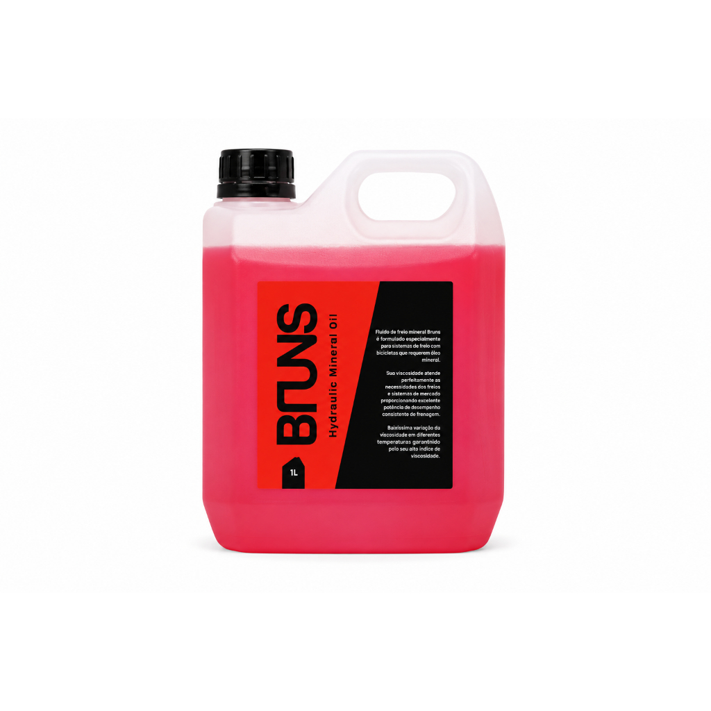 Óleo Mineral Para Freio Hidráulico Bike Shimano Tektro Absolute fluido de freio Bruns1litro