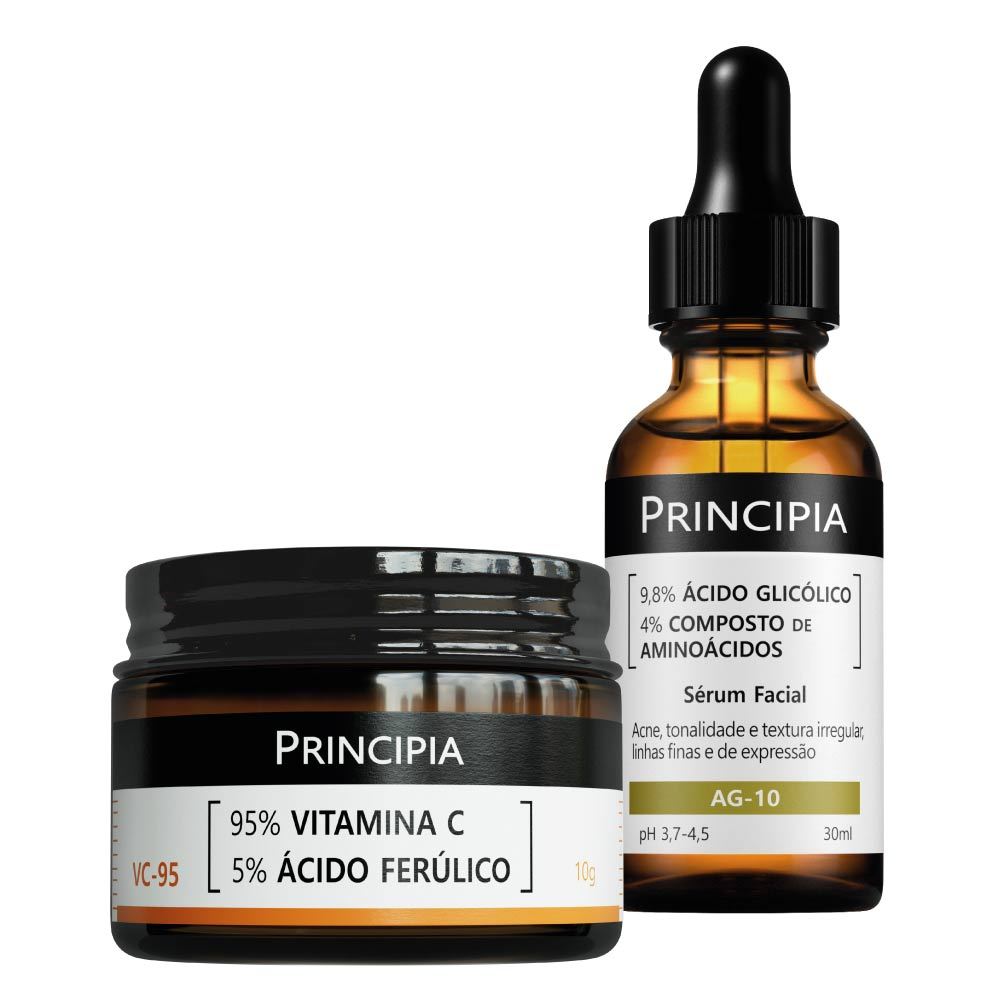 Principia Kit Vitamina C-95 + Ácido Glicólico