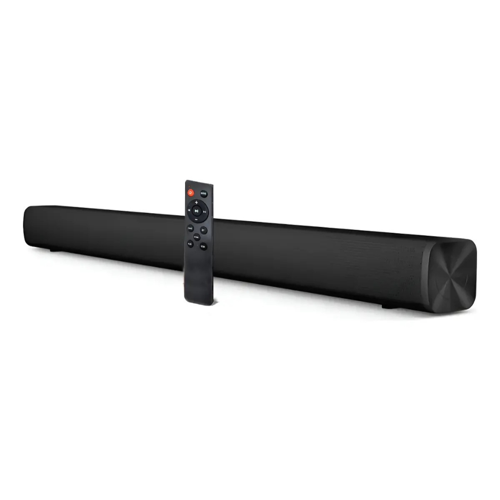 Caixa De Som Sound Bar Home Theater Bluetooth Para Tv Cinema 80w Cor Preto Boyu Cell