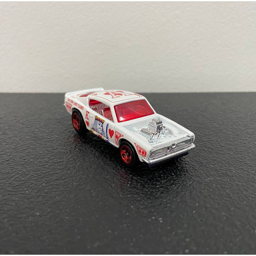 Miniatura Hot Wheels Plymouth Barracuda - King Kuda - HW Art Cars - Escala 1:64 - Mattel 2017