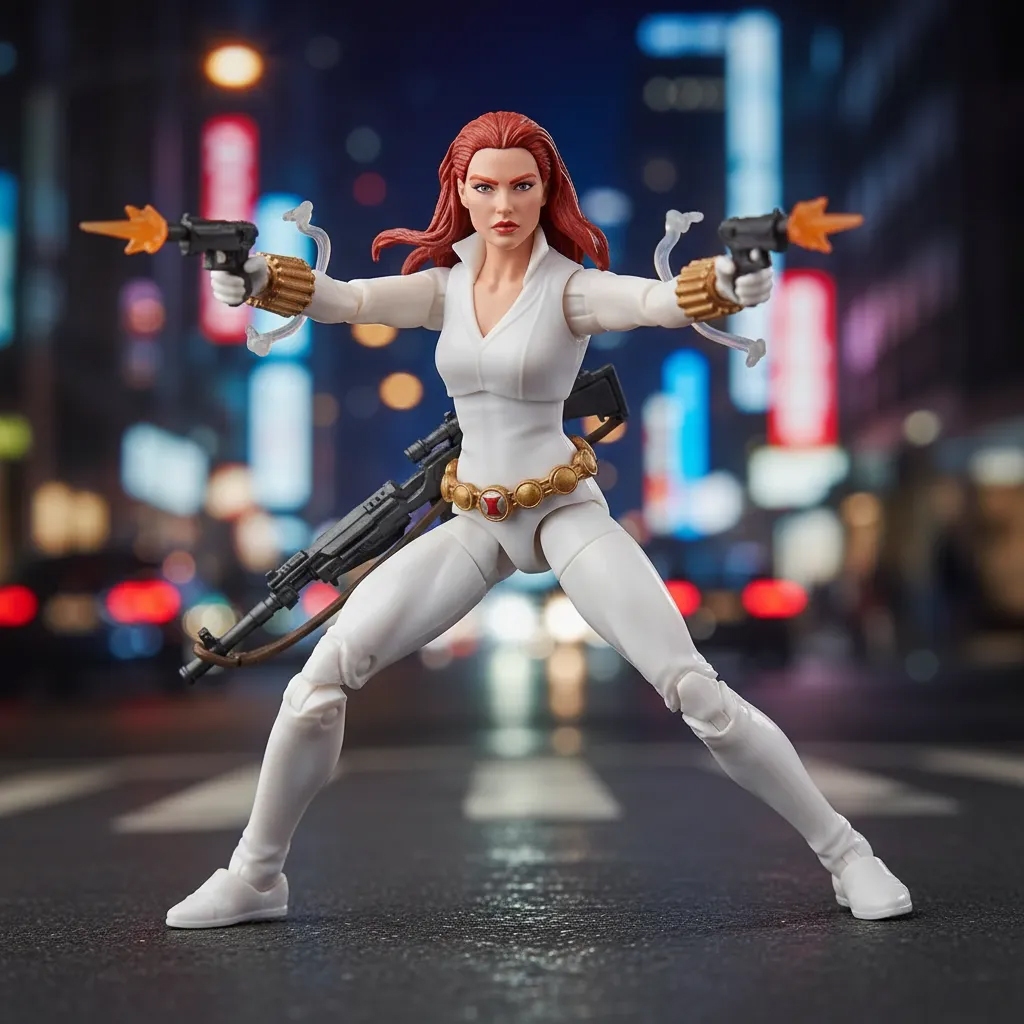 Action Figure Black Widow Viuva Negra Deadly Origin Legends Series
