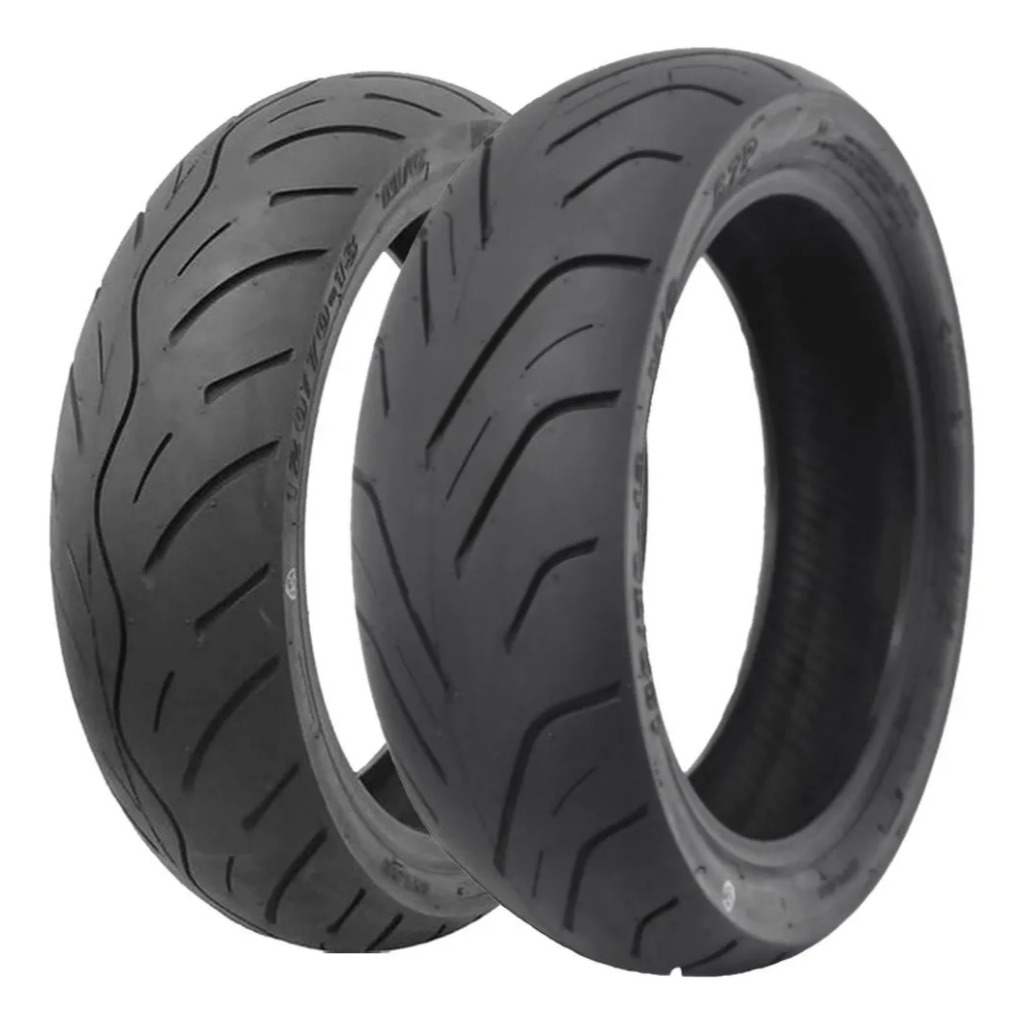 Par Pneu Kenda 120/70-15 140/70-14 Para Yamaha XMAX 250 Dafra Maxsym 400