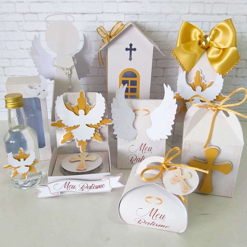 Caixas Personalizadas Batismo / Batizado – Lembrancinha / Aniversário