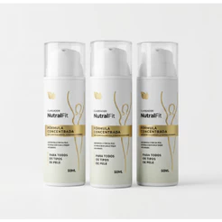kit 3 Creme Clareador | Alfa Arbutin + Ácido Tranexâmico | Ajuda a Uniformizar o Tom – 30 g - Nutralfit