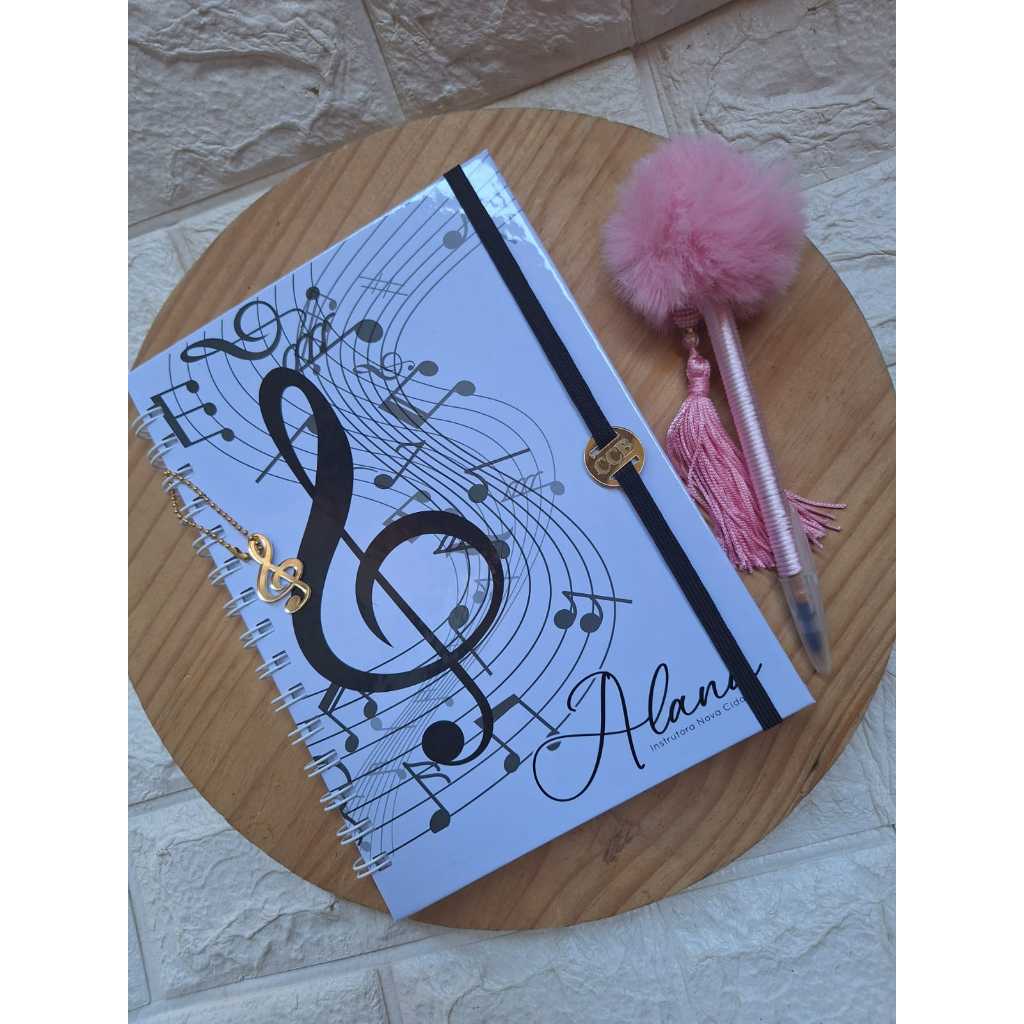 Caderno ensaio CCB organista e musicos encarregado examinadora instrutora instrutor 2 em 1