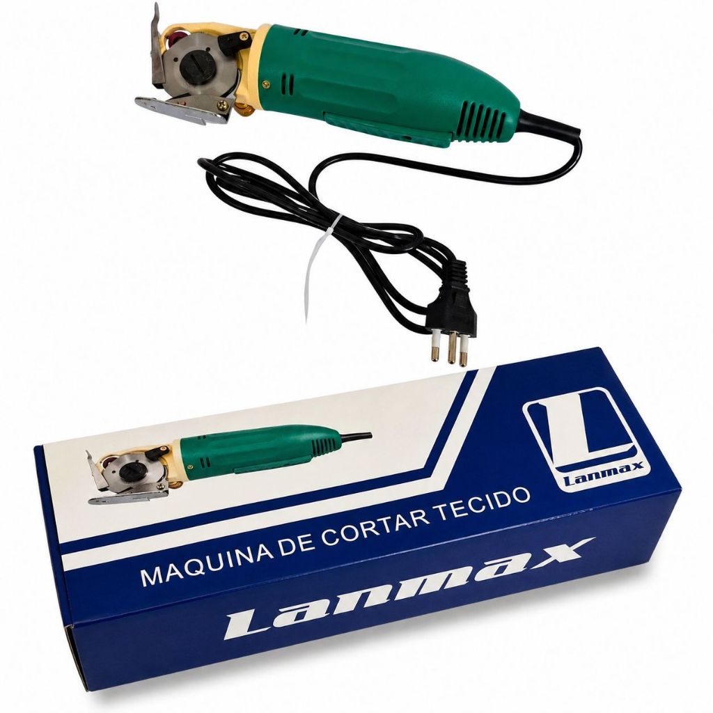Máquina de Cortar Tecido Bananinha Profissional Disco 2 Polegadas Lanmax LM-WD-1
