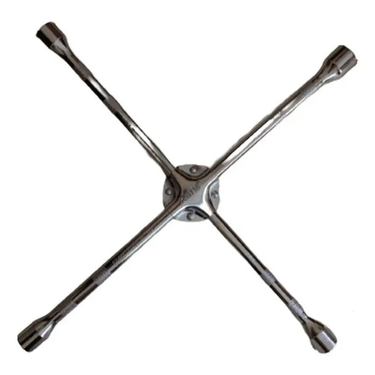 Chave De Roda Cruz Aço 17x19x21x23 Profissional 50cm
