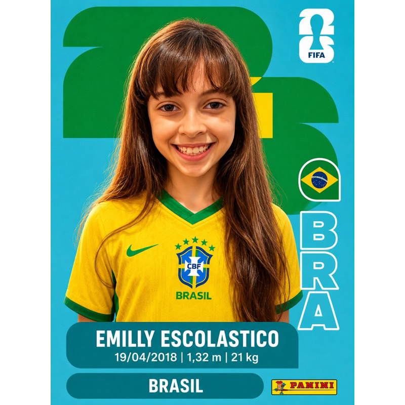 KIT FIGURINHAS PERSONALIZADAS DA COPA - COM SUA FOTO - ADESIVO