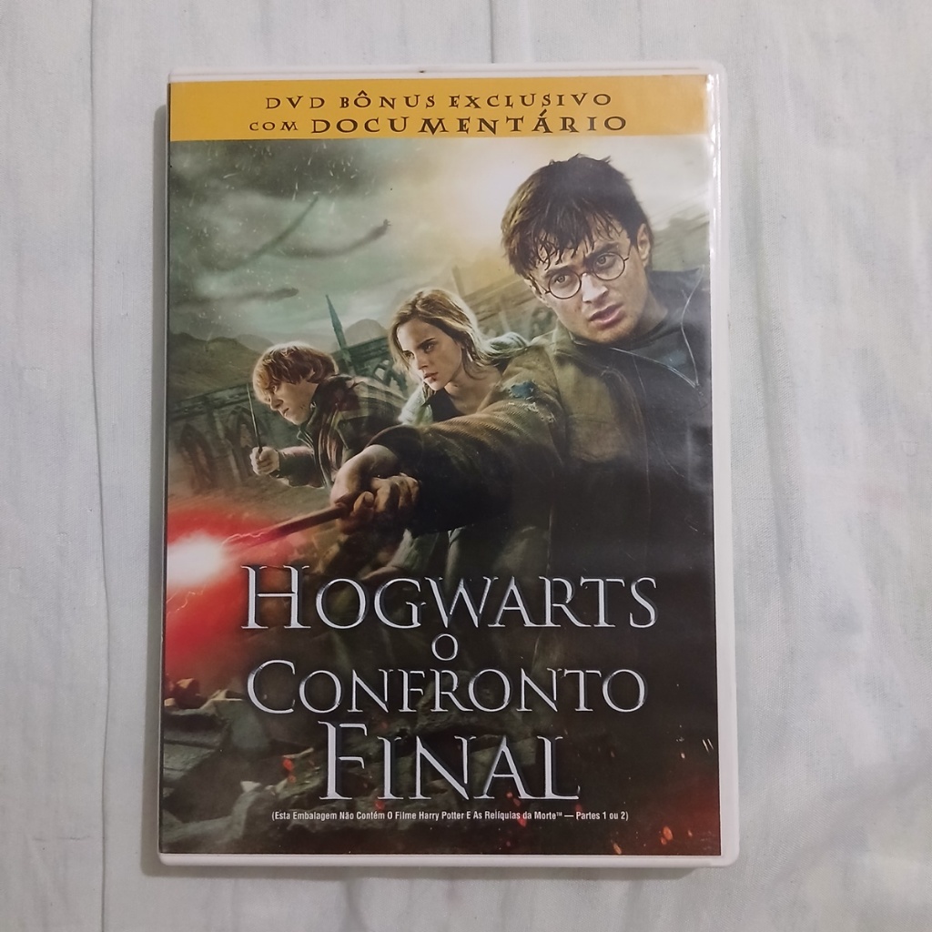 dvd harry potter hogwarts o confronto final