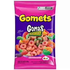 Bala de Goma Gomets Frutas Ácidas 600g - Dori