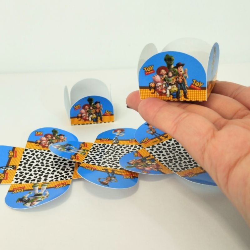 FORMINHAS DE DOCINHO TOY STORY PERSONALIZADA NO TEMA/LEMBRANCINHA DE FESTA/ANIVERSÁRIO