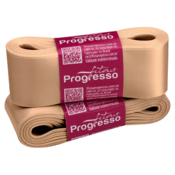 (CF009-10M)Fita de Cetim N.09 Progresso 38mm com 10mts.