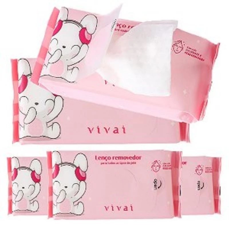Lenço umedecido de bolsa Vivai Mini (8 un)