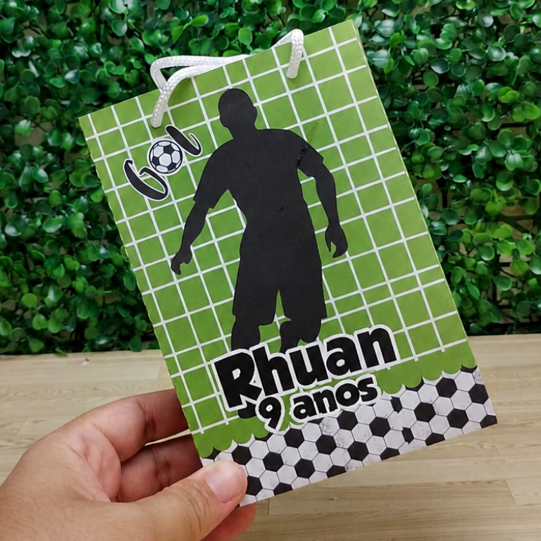 Sacolinha Surpresa Futebol Verde