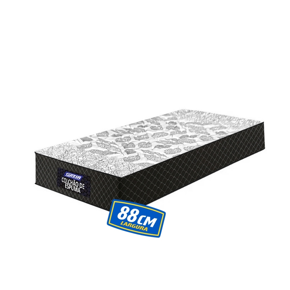 Colchão Solteiro 88cm Espuma D23 Supreme Gazin