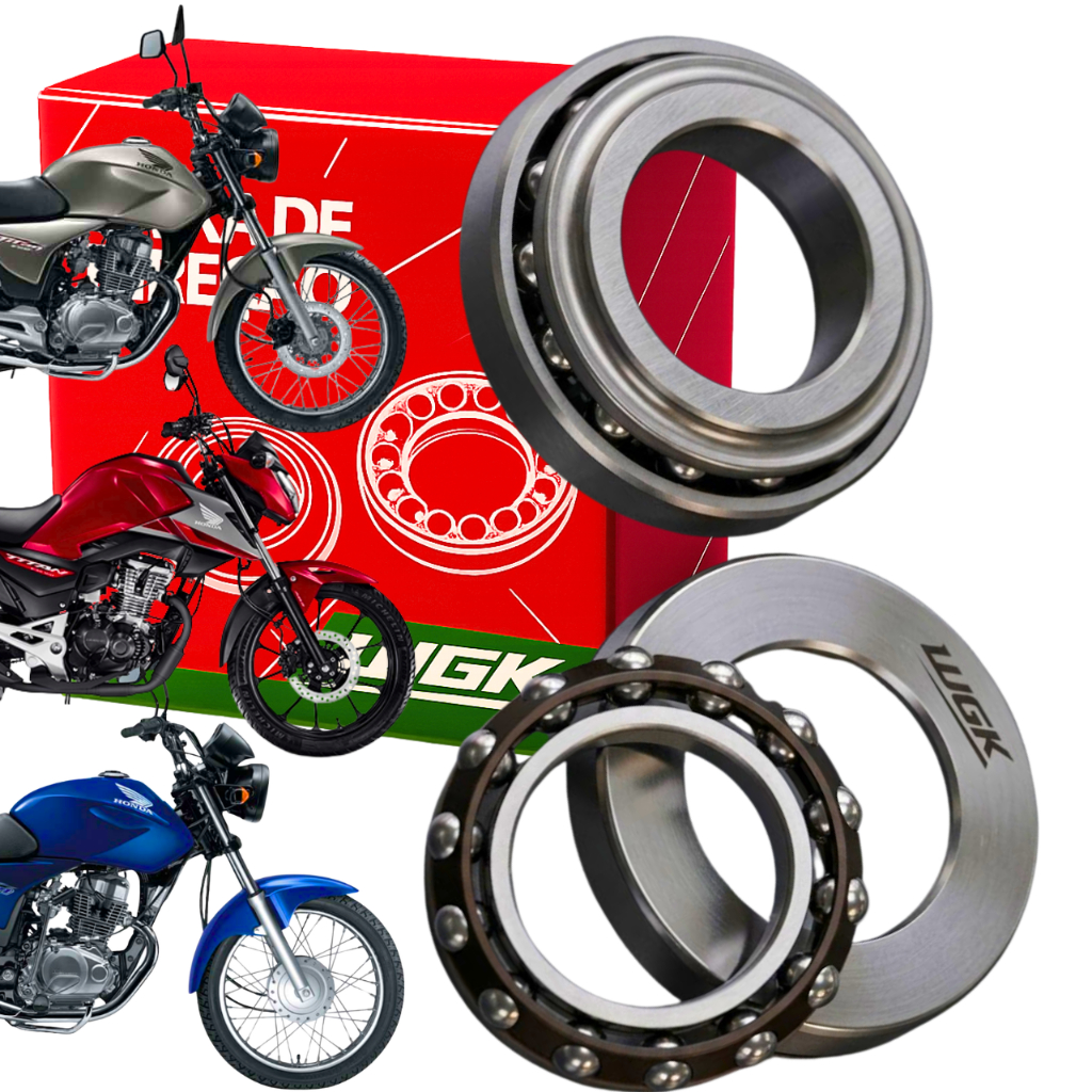 Caixa De Direção Esférica Honda Cg Titan 150 / 160 / Cg Titan 125 A Partir De 2000 - Wgk