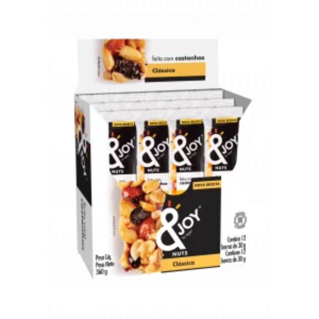 Barra De Nuts Enjoy Clássica 30g Por Barra Display 12un