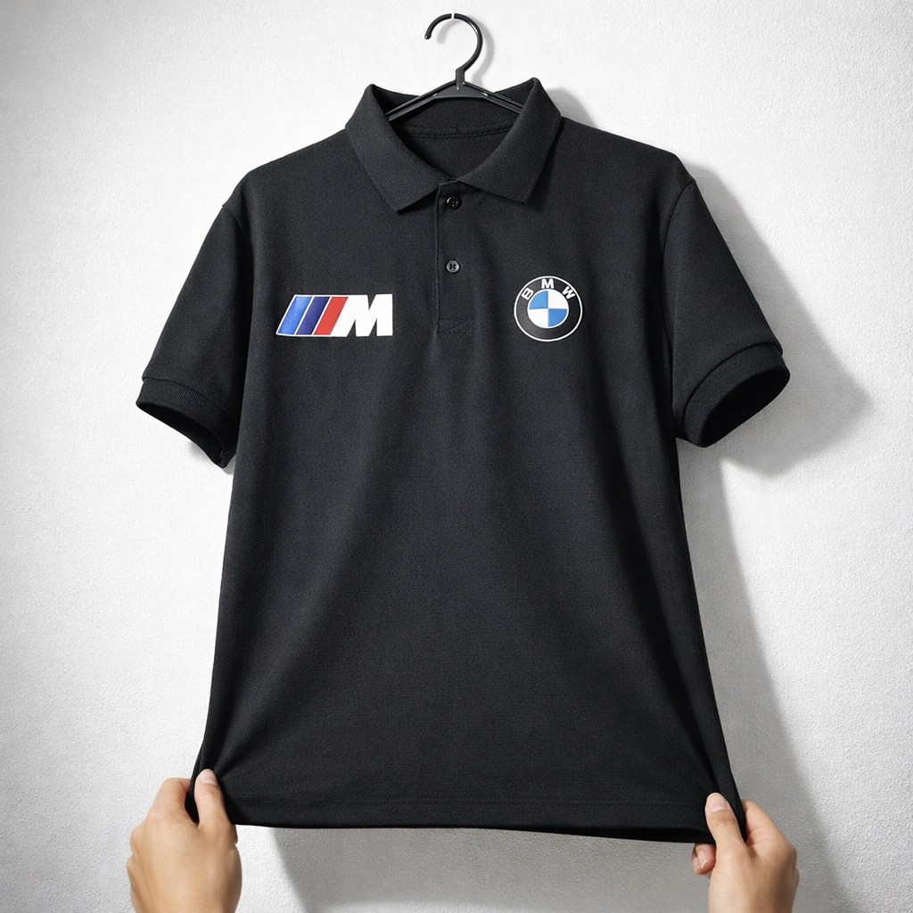 Camisa Polo Masculina Racing Automobilismo Premium Algodão Casual Confortável