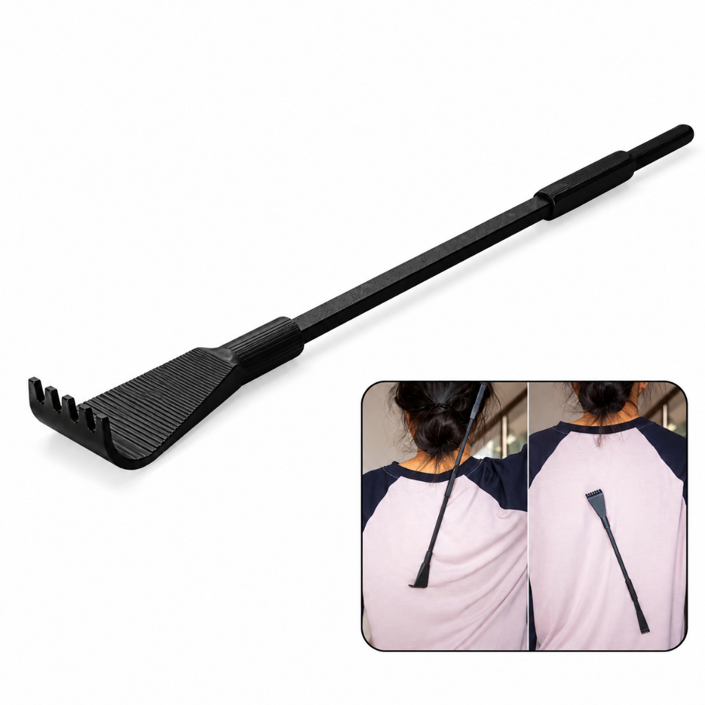 Coçador de Costas Longo Ergonômico Massageador Manual Alívio da Coceira