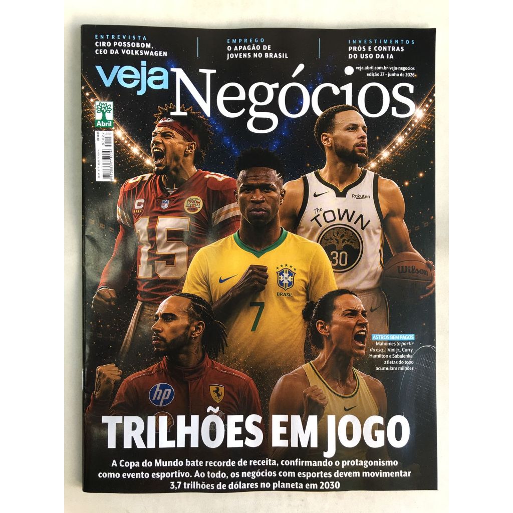 Revista Veja Negócios 27 Julho 2026 Trilhões em jogo