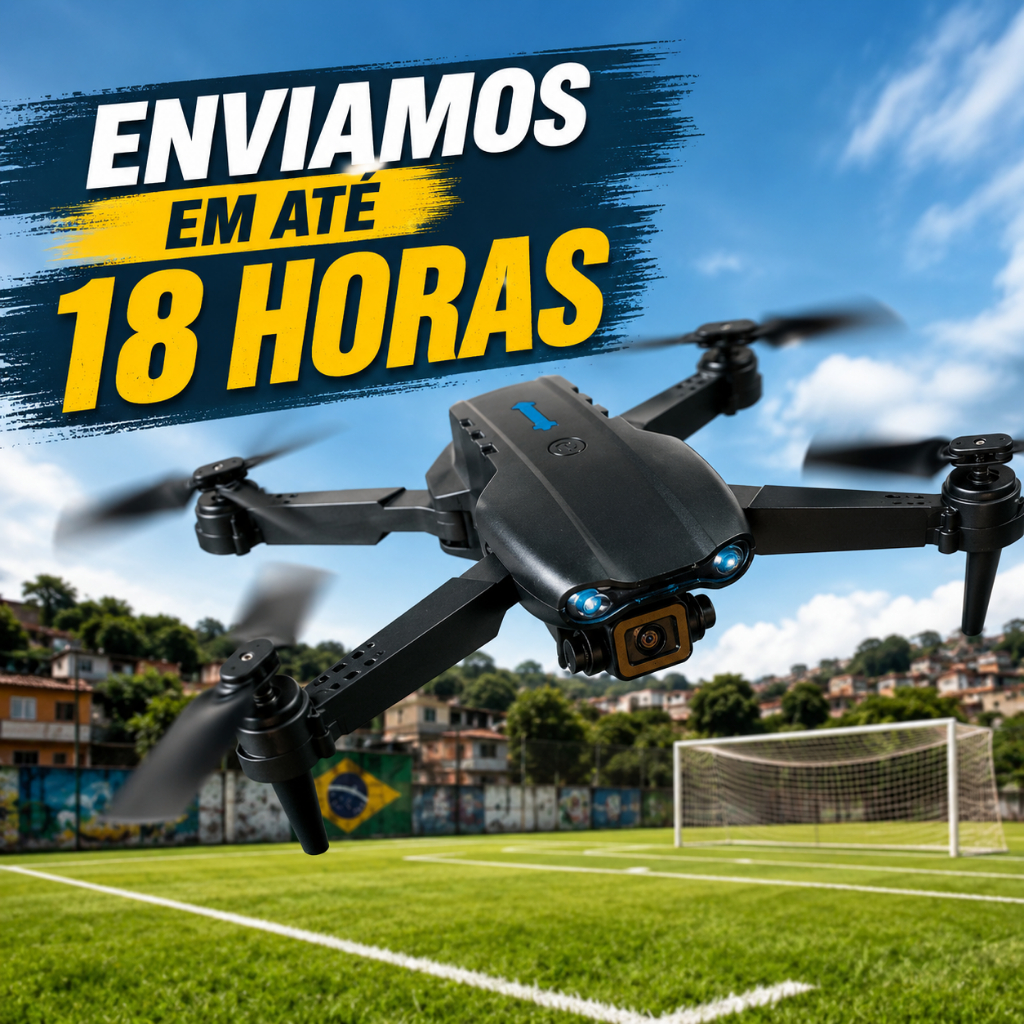 Drone Profissional Câmera Dupla E88 Pro 4K Case de Viagem Suporte para Celular FPV Fácil De Pilotar