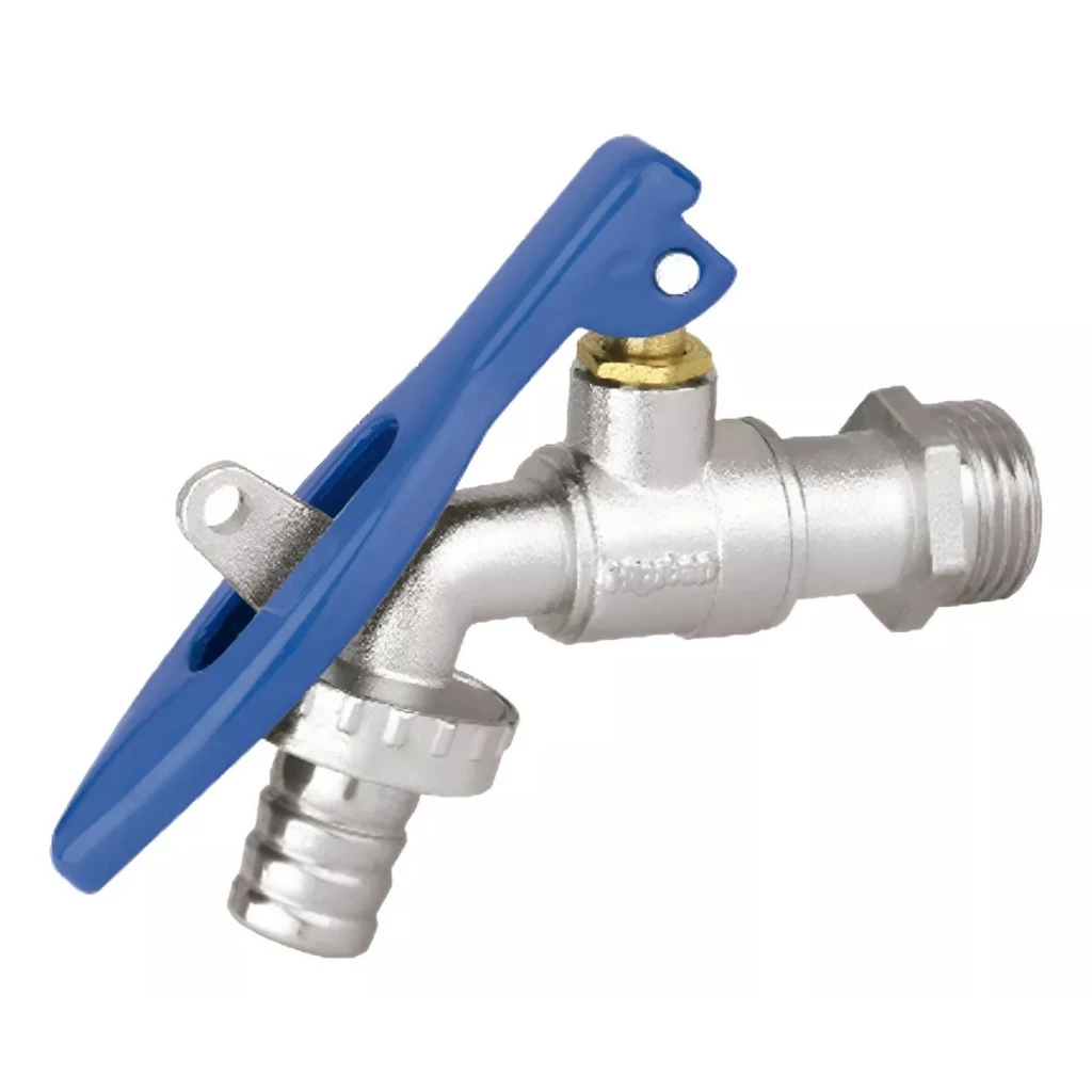 Torneira Esfera Jardim 1/2" Porta Cadeado Metal