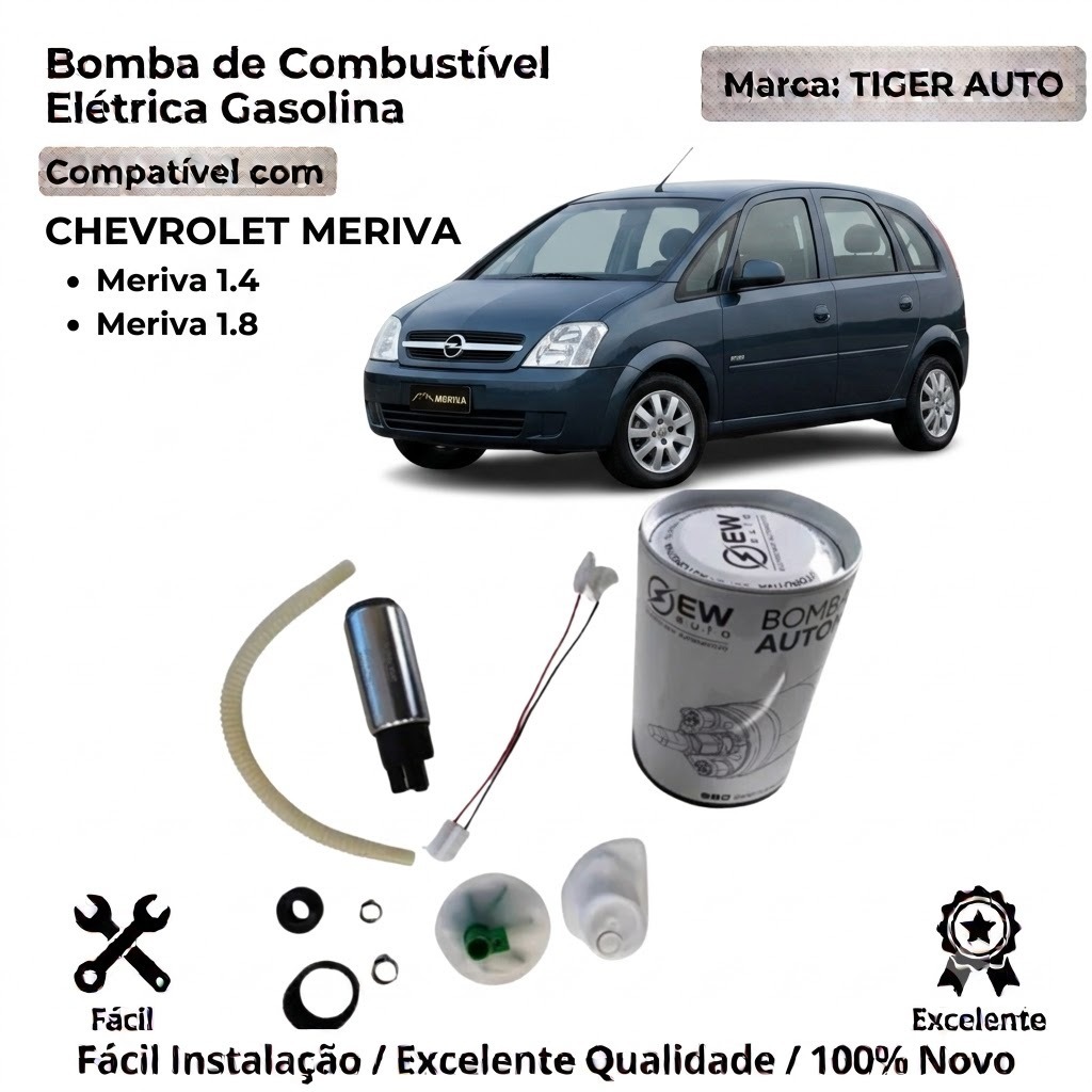 Bomba Combustivel Meriva 1.4/1.8 2002 ATÉ 2006