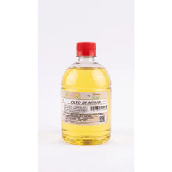 Óleo de Rícino Cabelos Mais Fortes 100% Natural de Primeira Qualidade com Válvula Pump - 500ML
