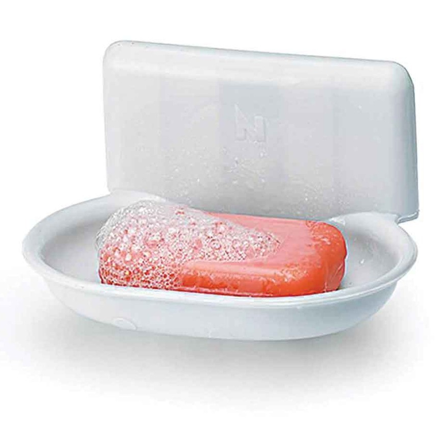 Saboneteira de Parede com Ventosa para Banheiro Organização da Casa Prático e Funcional