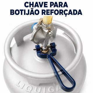 Chave para Trocar Abrir Registro Borboleta de botijão do gás abre facil Super Resistente