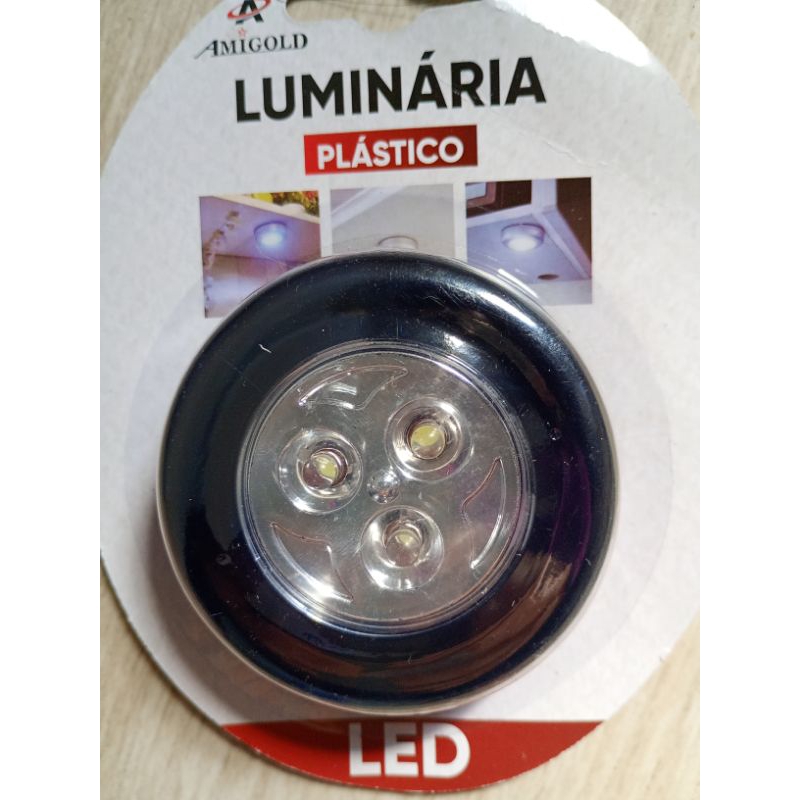 Luz LED auto adesiva sem fio touch,tecnologia touch