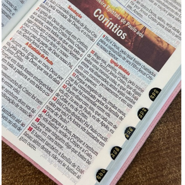 Biblia Sagrada RC Letra Hipergigante |QUALIDADE PREMIUM| C/Harpa cristã - Rosa