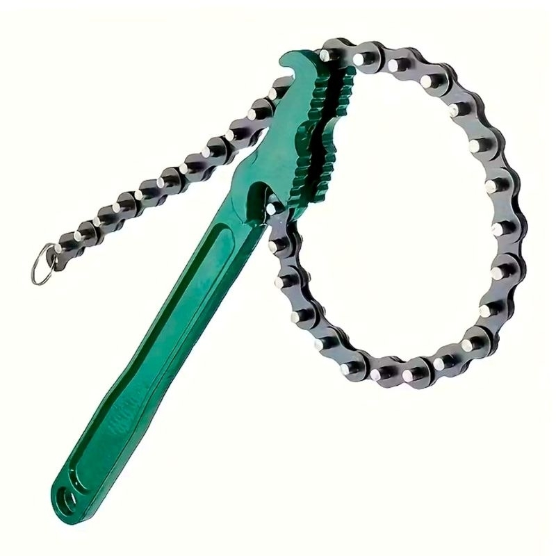 Chave Corrente Saca Filtro De Oleo Universal Ajustvel Profissional Automotivo em Aco 11772