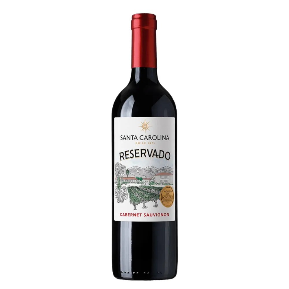 VINHO TINTO SANTA CAROLINA CABERNET SAUVIGNON 750ML