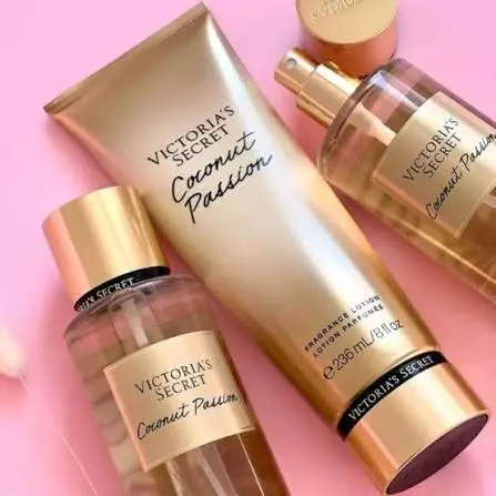 Kit Body Splash + Creme Hidratante Coconut com Glitter 250ml | Fragrância Cremosa | Feminino | Envio Rápido — imagem 1