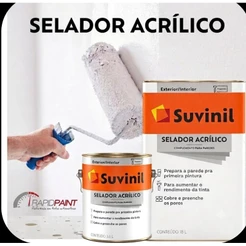 SELADOR ACRILICO PARA PAREDES - SUVINIL
