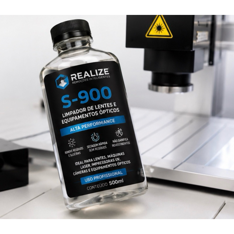 S-900 – Limpador de Lentes e Equipamentos Ópticos Profissional 500ml