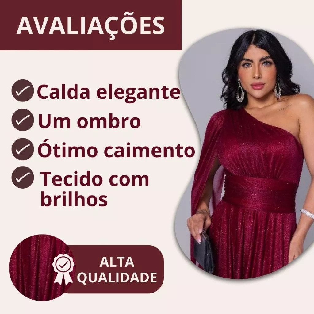 Vestido de Festa Longo Com uma Faixa Para Ocasiões Especiais para Casamento e Formatura Madrinha.